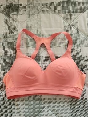 Victoria's Secret Pink Coral Sports Bra with Racerback NWT Size 34B/C